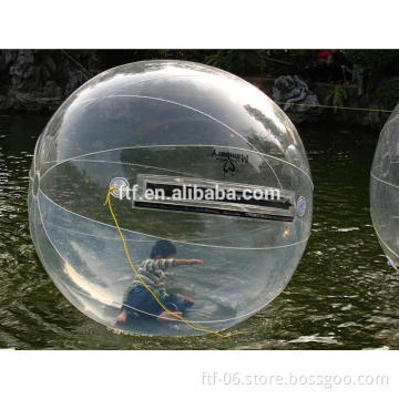 custom inflatable water walking ball for adult,transparent water walking ball
